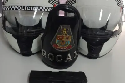 ROCAM apreende suspeito com objeto Simulacro