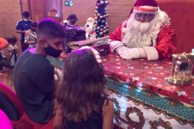 Papai Noel chega em Artur Nogueira nesta sexta e traz magia do Natal