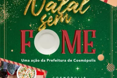 Cosmópolis promoverá “Natal Sem Fome”