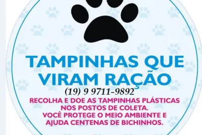 O que fazer com as tampinhas plásticas após o uso?