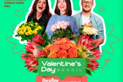 Setor de flores celebra o Valentine´s Day como o Dia do Amor e da Amizade