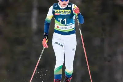 Mirlene Picin é top 10 na prova qualificatória do mundial de ski nórdico 2023