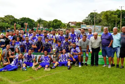 Santa Cecília é campeão invicto da 3ª Divisão do Campeonato Amador de Futebol de Mogi Guaçu