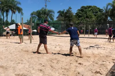 Último dia de jogos de Beach Tennis é encerrado em grande estilo