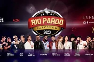 Rio Pardo Exposhow reúne grandes artistas, rodeio e team Penning na programação