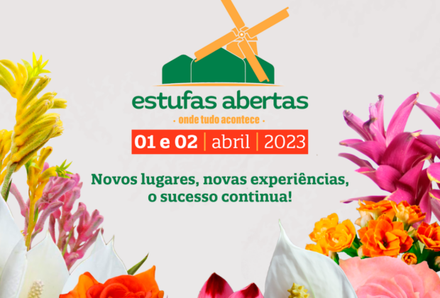 “Estufas Abertas” receberão turistas em Holambra somente nos dias 1º e 2 de abril