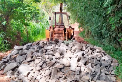 Manutenção das estradas rurais avança com trégua de chuvas