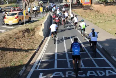 Emdec realiza operação de trânsito para Prova Tiradentes de Ciclismo