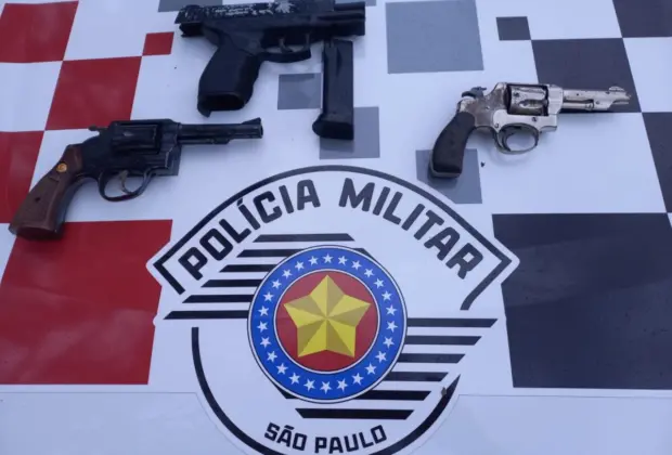 FORÇA TÁTICA ENCONTRA ARMA DE FOGO ROUBADA DE POLICIAL MORTO EM MOGI MIRIM 