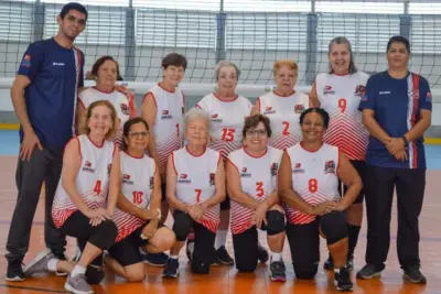 Amparo sediou rodada da Superliga de Volebol Adaptado