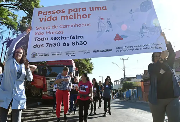Prefeitura lança o projeto Passos por uma Vida Melhor para evitar obesidade e diabetes