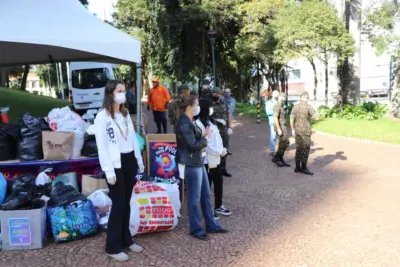 Campanha do Agasalho ultrapassa 800 quilos o dia D será neste sábado!