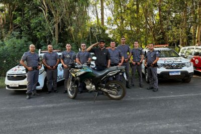 Vítima presta homenagem a Policiais Militares em Jaguariúna: ” Eu não desisti porque os policias não me deixaram desistir, eu vi de perto o empenho deles, sou eternamente grato”