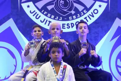 Dois ouros e mais medalhas para Mogi no Sul-americano de Jiu Jitsu