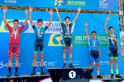 Fabio Braga Junior é vice-campeão da 15ª Volta Ciclística do Futuro