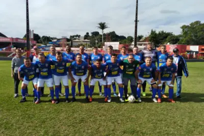 24 gols foram marcados na segunda rodada do Campeonato Municipal de Futebol Veteranos 2023