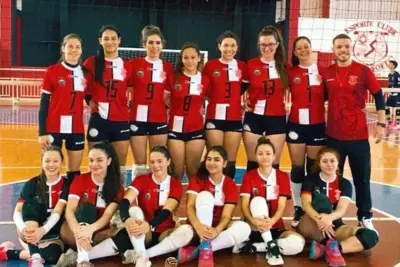 Vôlei Feminino e Masculino de Pedreira vencem seus adversários no Campeonato da Associação Desportiva Regional