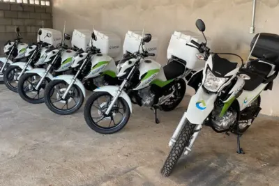 Saean investe em condições de trabalho e faz entrega de novas motos