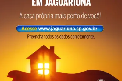 PREFEITURA DE JAGUARIÚNA ABRE PRÉ-CADASTRO HABITACIONAL