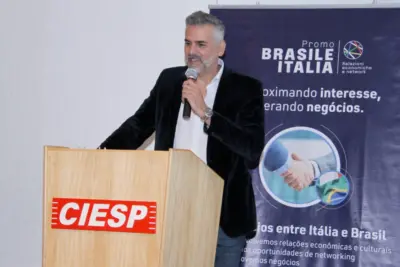 GUSTAVO REIS PARTICIPA DE EVENTO PARA ESTREITAR LAÇOS ENTRE REGIÃO DE CAMPINAS E ITÁLIA