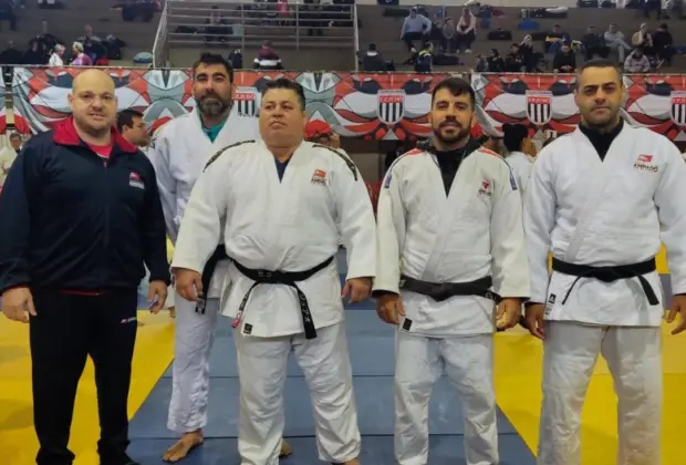 Amparo tem judocas no pódio do Paulista de Veteranos