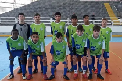 Futsal de Base de Amparo joga em Pedreira no fim de semana