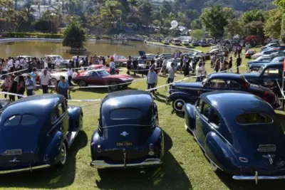 ENCONTRO BRASILEIRO DE AUTOS ANTIGOS CELEBRA O ANTIGOMOBILISMO NO CIRCUITO DAS ÁGUAS PAULISTA