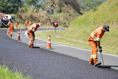 Renovias executa recuperação de pavimento em Mogi Guaçu