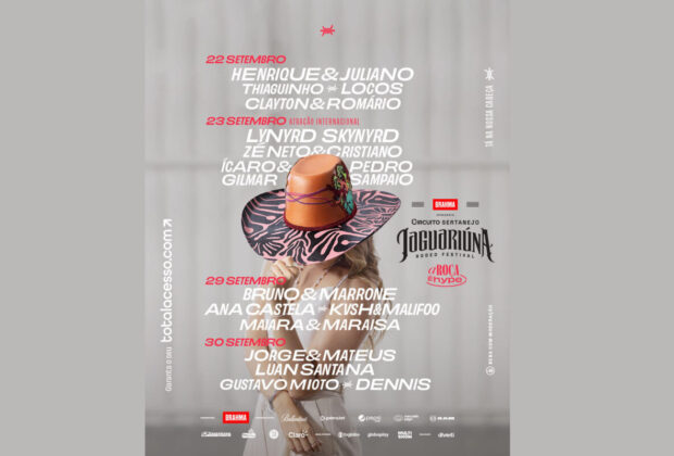 Confira o Line Up Completo do Jaguariúna Rodeo Festival