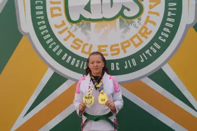 Pedreirense Ana Paula Siqueira conquista o título de Campeã Brasileira de Jiu Jitsu