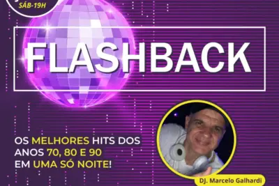 PREFEITURA PROMOVE NOITE DO FLASHBACK NESTE SÁBADO NO BOULEVARD DO CENTRO CULTURAL