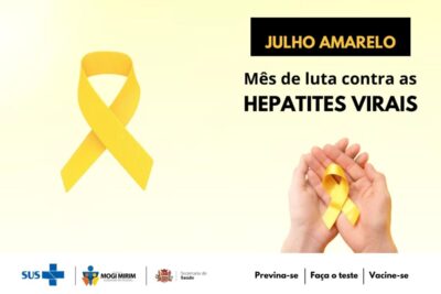 JULHO AMARELO: PREFEITURA REALIZADA AÇÕES DE COMBATE ÀS HEPATITES VIRAIS