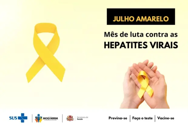 JULHO AMARELO: PREFEITURA REALIZADA AÇÕES DE COMBATE ÀS HEPATITES VIRAIS