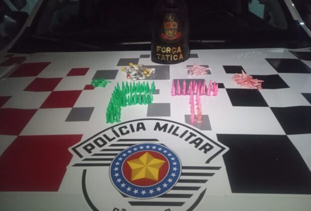 Força Tática prende Integrante de facção criminosa que escondia drogas em casa e vendia no Morro do Macaco em Mogi Guaçu   