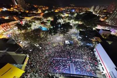 Com grandes nomes da música brasileira, festival de Inverno de Amparo bate recorde e atrai mais de meio milhão de pessoas