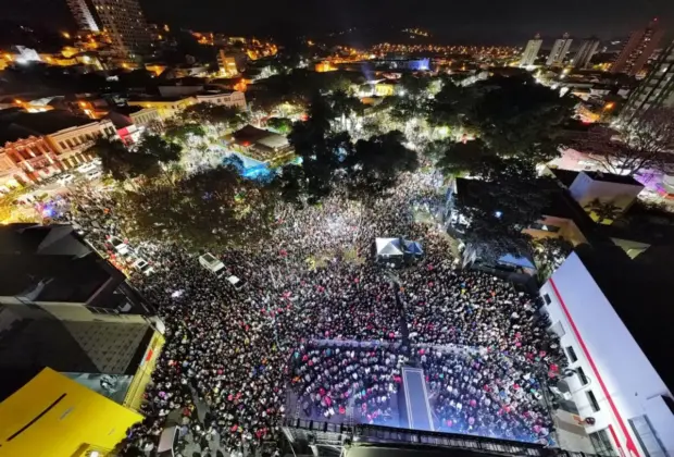 Com grandes nomes da música brasileira, festival de Inverno de Amparo bate recorde e atrai mais de meio milhão de pessoas