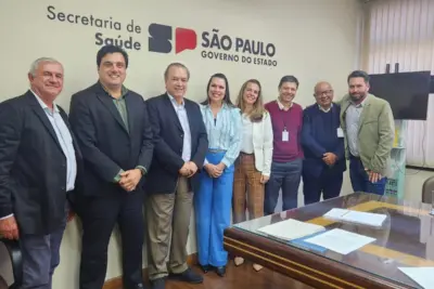 Prefeito Fábio Polidoro esteve reunido com o Secretário Estadual de Saúde