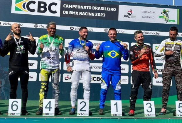 Pilotos cosmopolenses são classificados em campeonato nacional de BMX