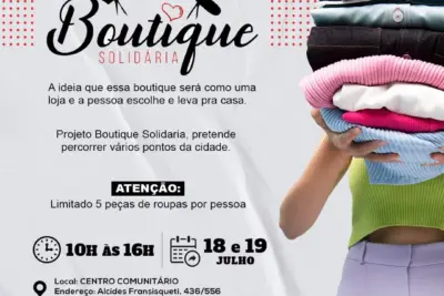 Boutique Solidária: Compartilhando Solidariedade em Engenheiro Coelho