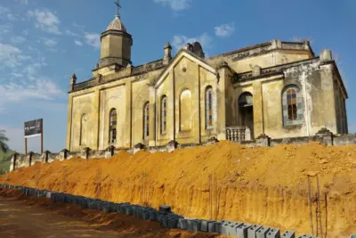 Igreja do Salto passa por obras visando preservação do espaço