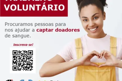 Voluntários podem se inscrever para atuar incentivando a doação de sangue em Campinas