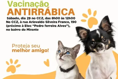 Saúde  de Mogi Mirim promove mais uma etapa de vacinação em cães e gatos