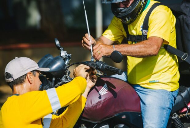 Dia do Motociclista terá instalação gratuita de antenas corta-pipa, em Jaguariúna