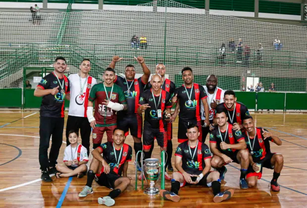 O Planalto é o grande campeão da 1ª Divisão do Campeonato Municipal de Futsal 2023 realizado pela Prefeitura
