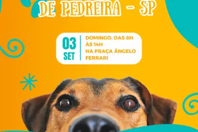 “11ª Cãominhada de Pedreira” é adiada para o dia 03 de setembro