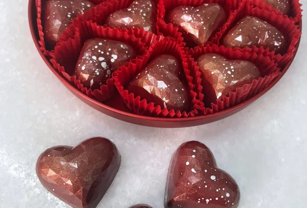 Bombom de Caramelo e Flor de Sal para presentear no Dia dos Pais