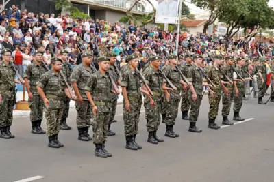 Desfile de 7 de Setembro na Avenida dos Trabalhadores celebra a Independência do Brasil