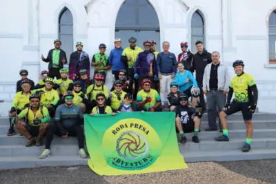 200 CICLISTAS PARTICIPAM DA INAUGURAÇÃO DO TRECHO TURÍSTICO CAMINHO PRO INTERIOR