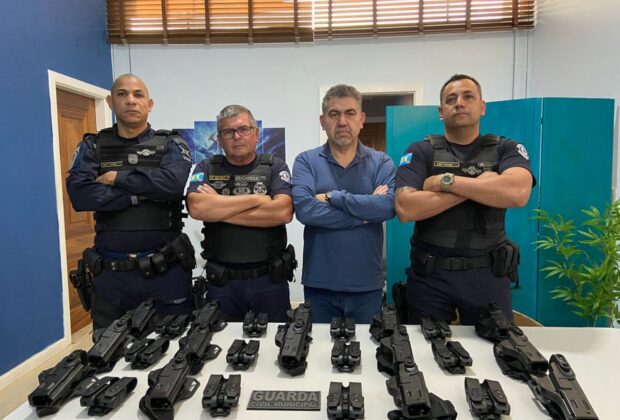 GCM de Artur Nogueira adquire novos coldres e aumenta segurança no manuseio das pistolas 0.40