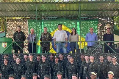 Tiro de Guerra de Pedreira recebe visita de “Orientação Técnica” da 2ª Região Militar